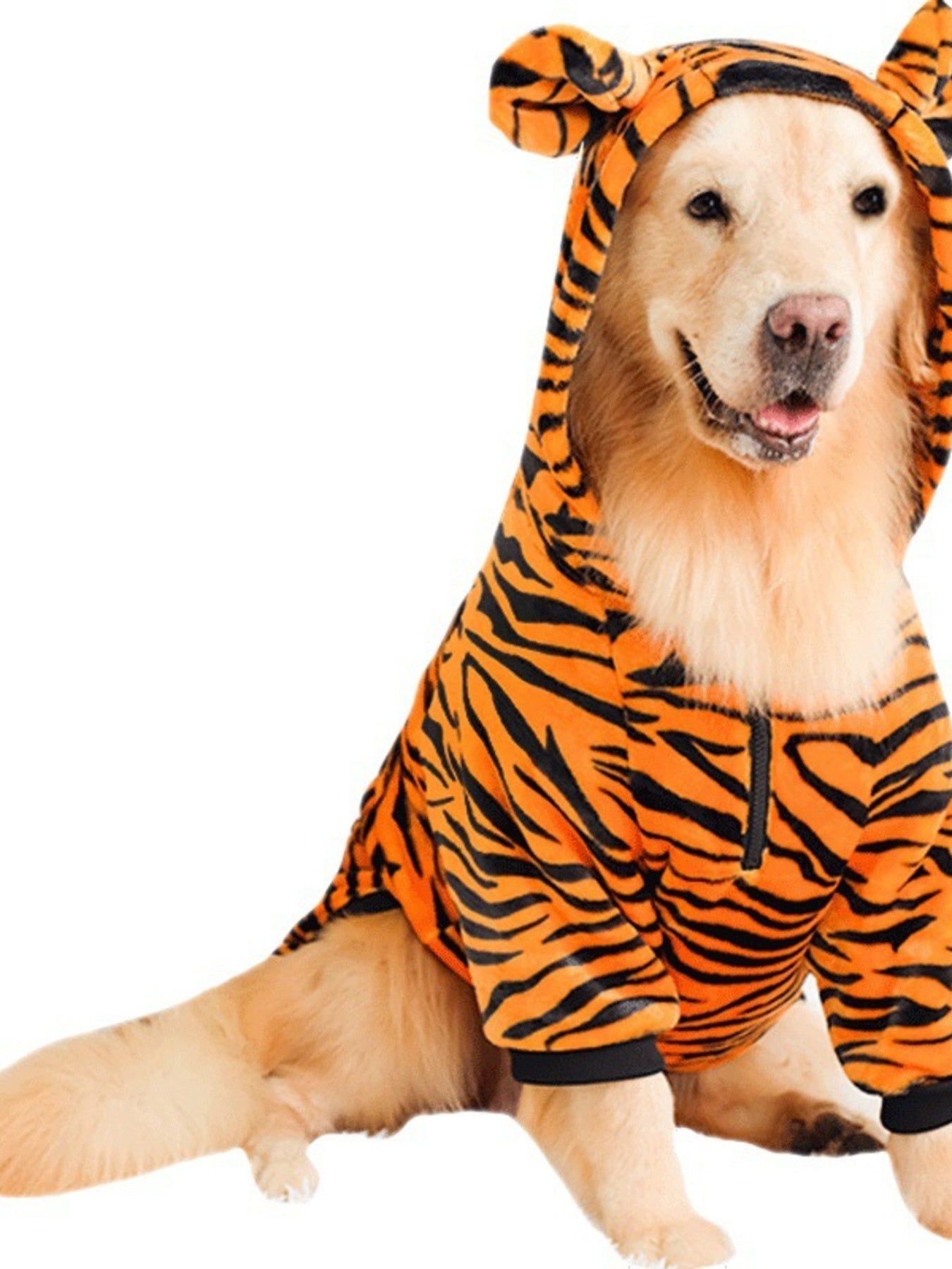 Tiger Pet Hoodie with Ears
