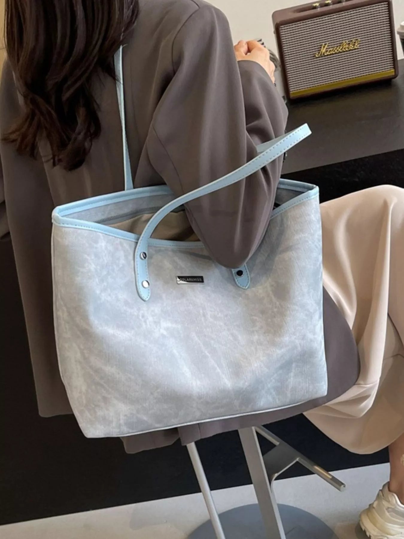 PU Leather Shoulder Bag