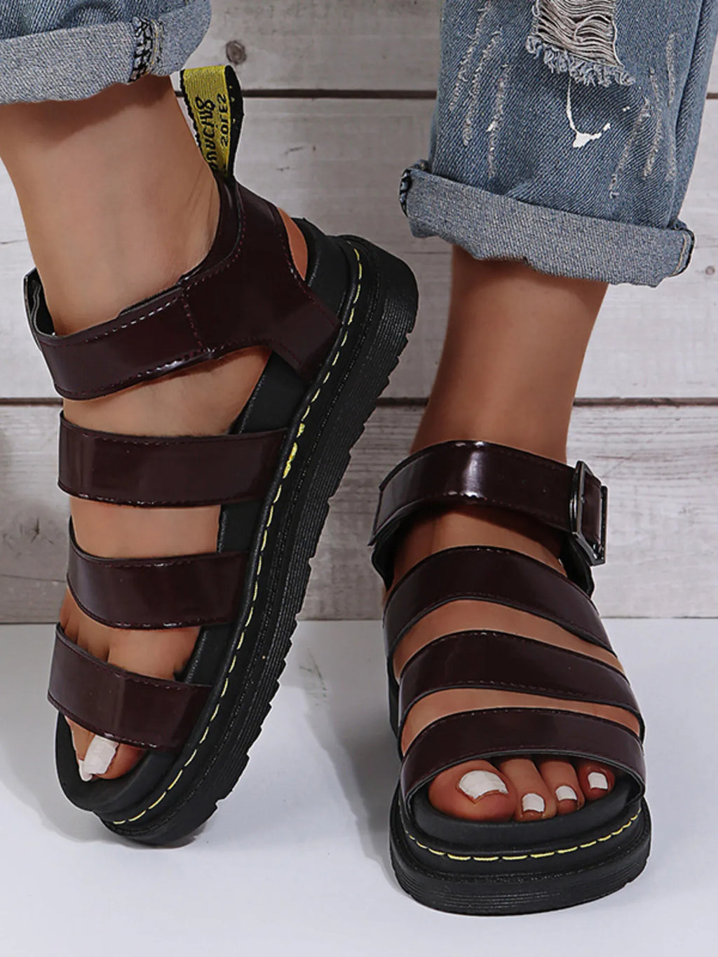 Open Toe Platform Sandals