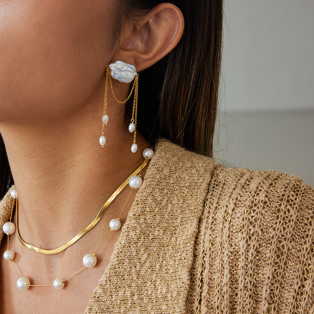 Chain Tassel Earrings Assortment