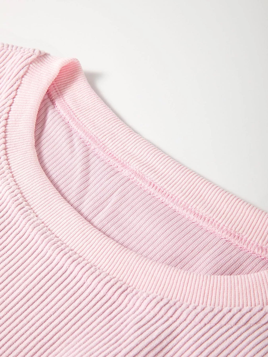Ribbed Corduroy Oversized Sweatshirt