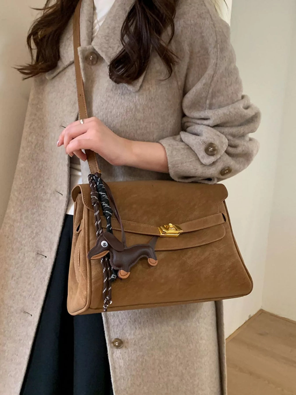 Buckle Shoulder Bag