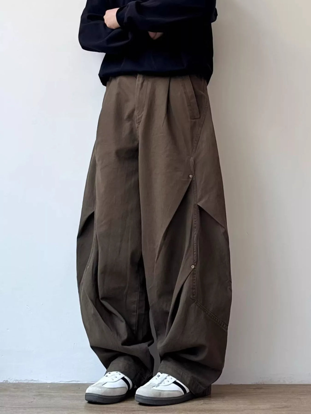 Men's Plus Size Loose Fit Cargo Pants