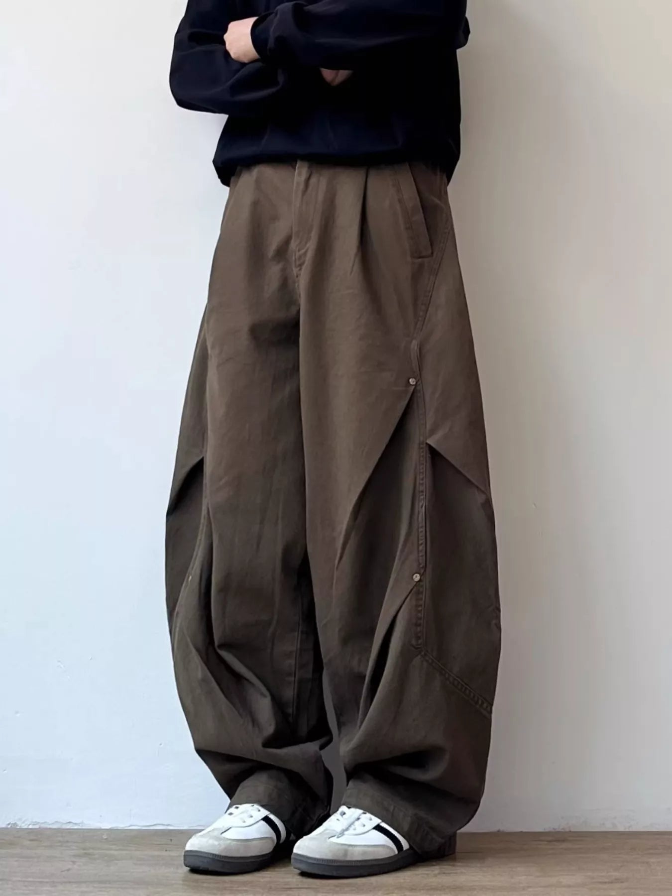Men's Plus Size Loose Fit Cargo Pants