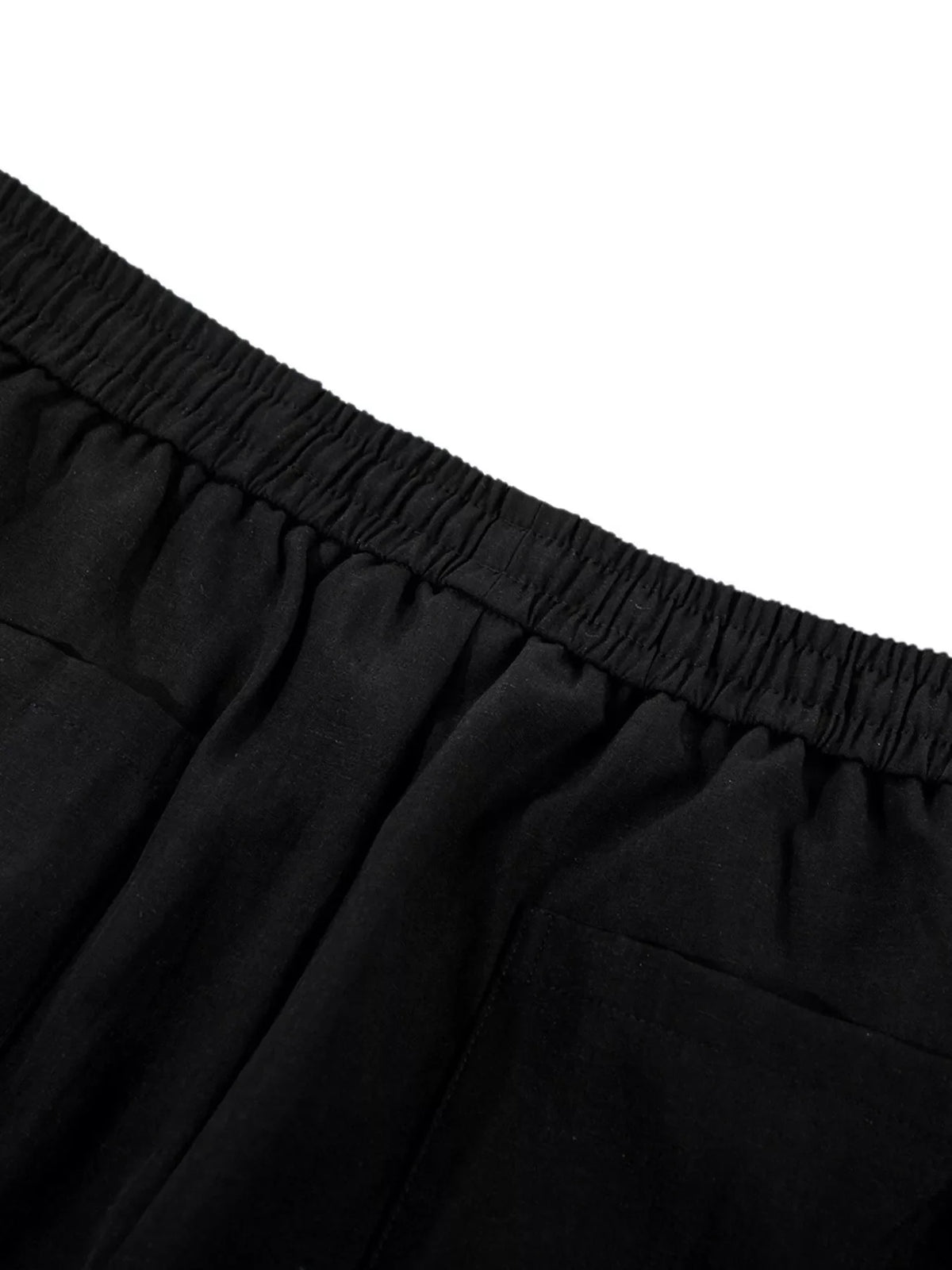 Men's Wide-Leg Drawstring Pants