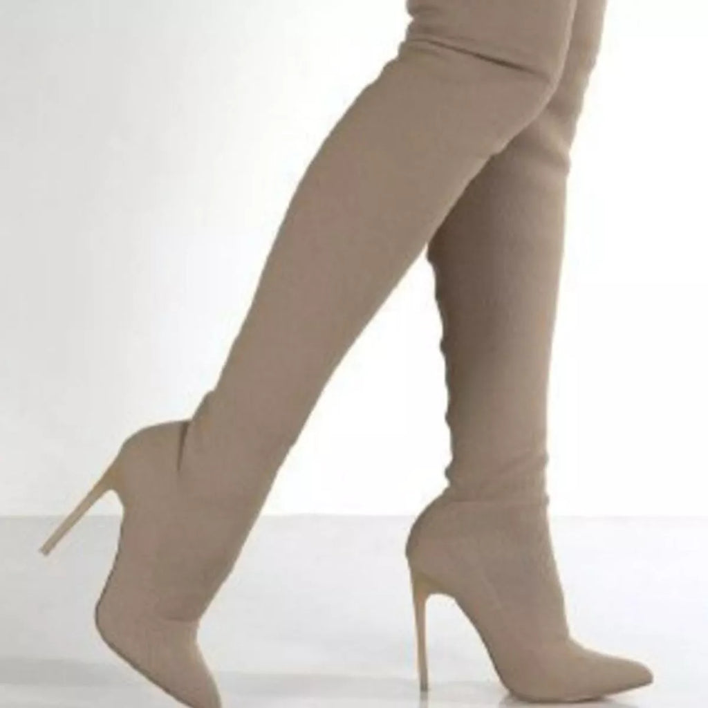 Point Toe Stiletto Boots
