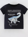 Children's Dinosaur Short Sleeve T-Shirt