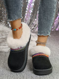 Round Toe Platform Boots