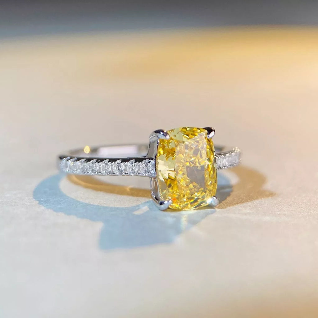 925 Sterling Silver Geometric Ring