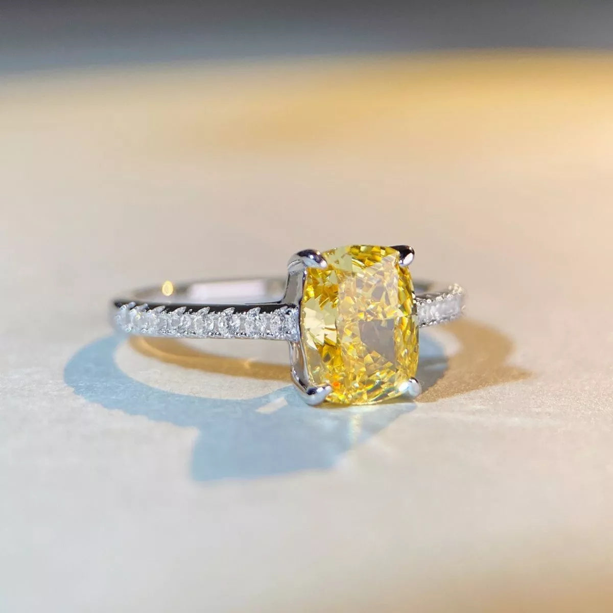 925 Sterling Silver Geometric Ring