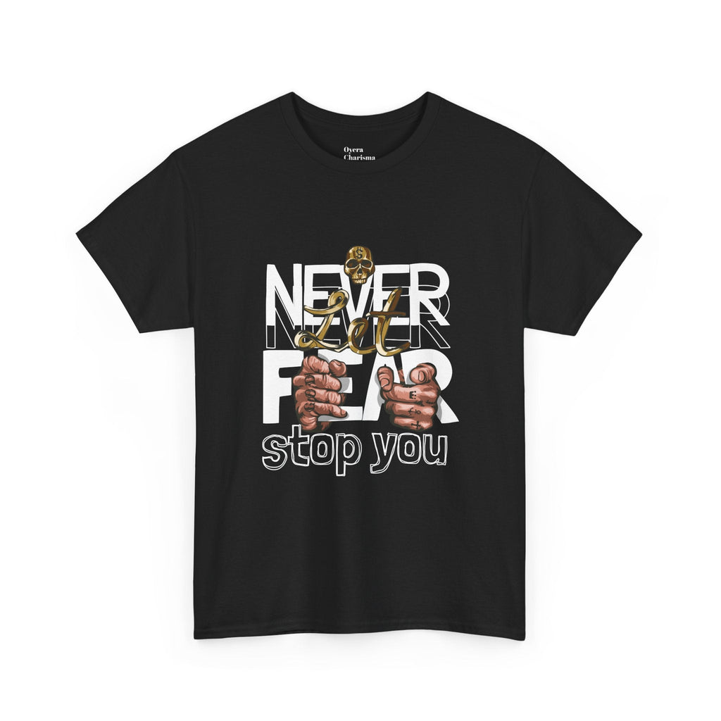 Never Give Up Heavy Cotton Tee