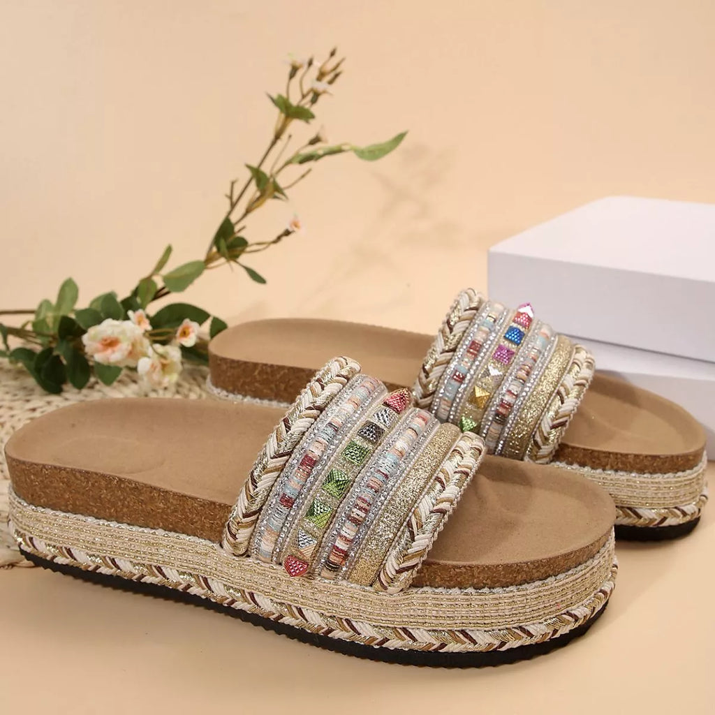 Open Toe Platform Sandals