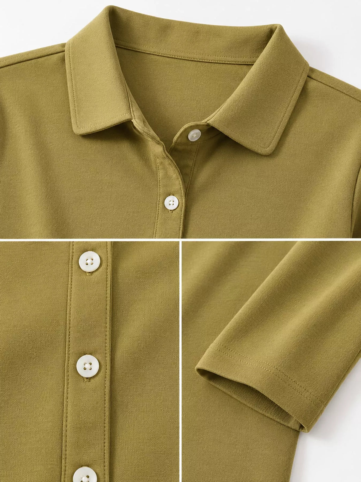 Full Size Button-Down Long Sleeve Shirt Plus Size
