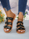 Studded Open Toe Sandals