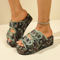 Open Toe Platform Sandals