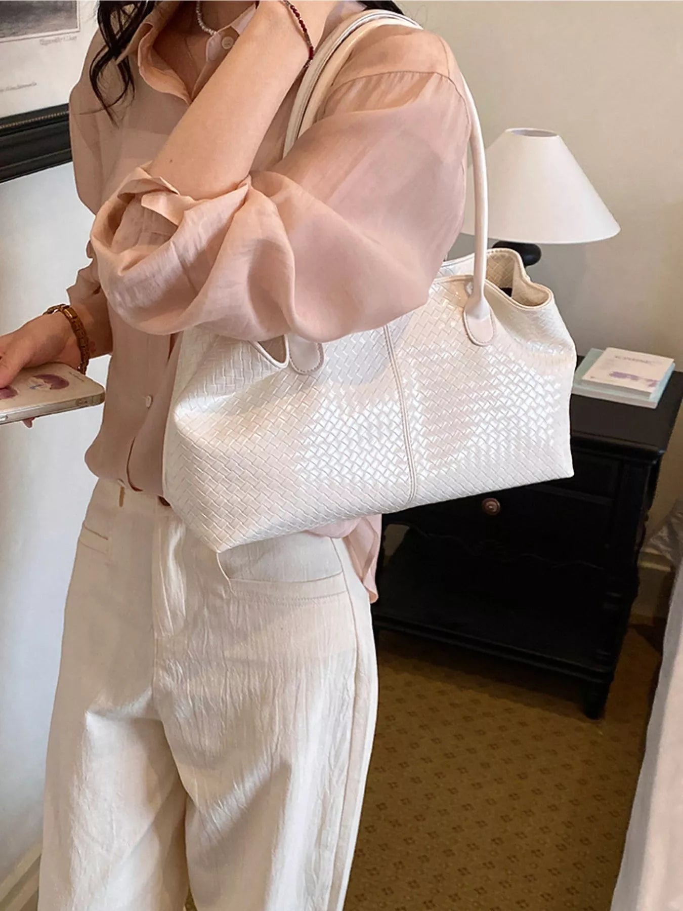 PU Leather Shoulder Bag