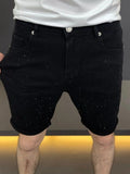 Men's Pocketed Demin Shorts