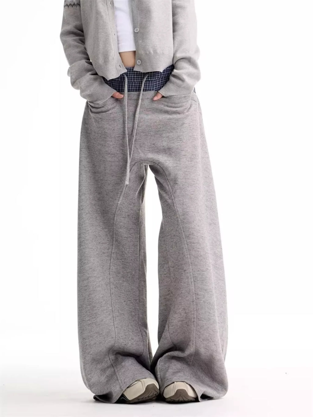 Men's Wide Leg Drawstring Pants
