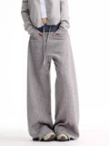 Men's Wide Leg Drawstring Pants
