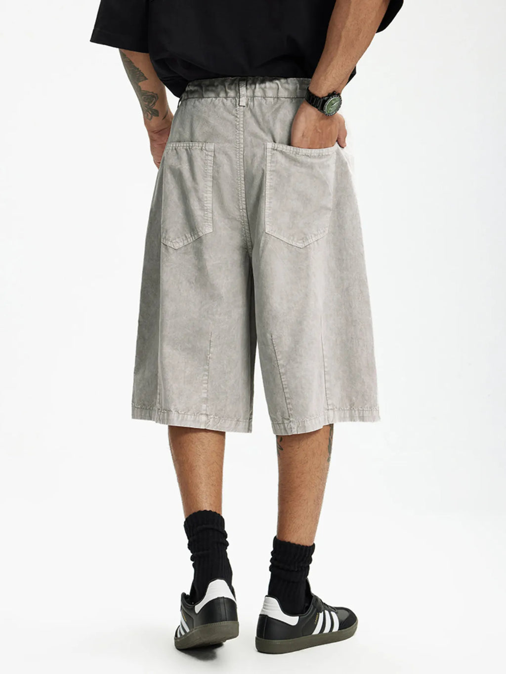 Men's Wide-Leg Shorts
