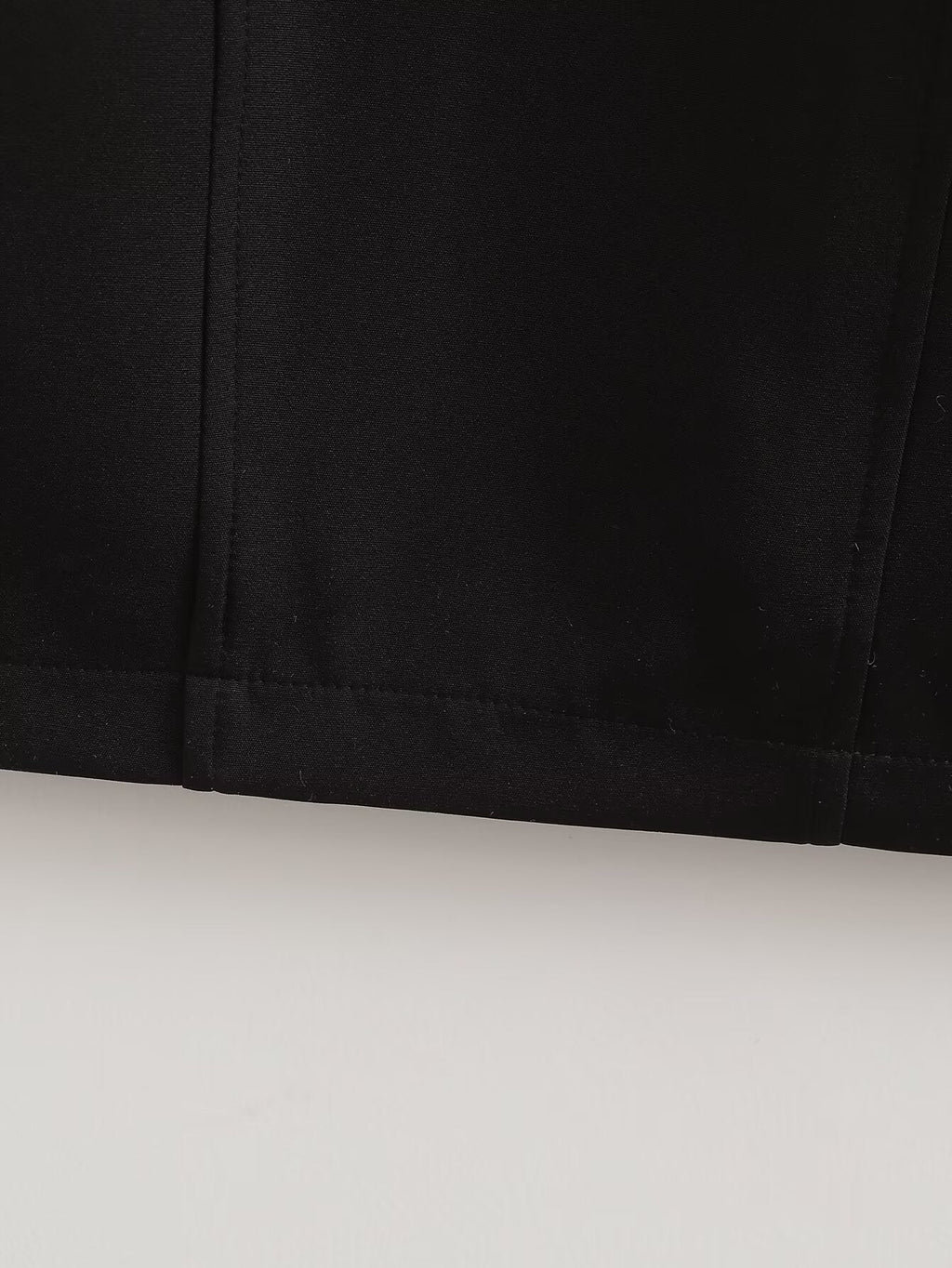 Autumn Winter Pleated Decorative Sleeveless Round Neck Midi Dress Women Intellectual Black Waist Tight Professional Dress
