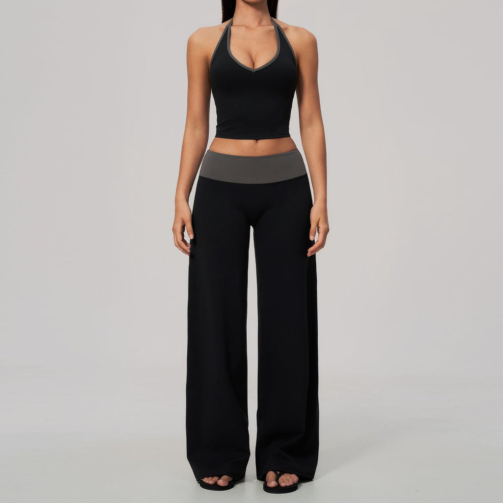 Quick-drying Fitness New Brushed Yoga Suit Set