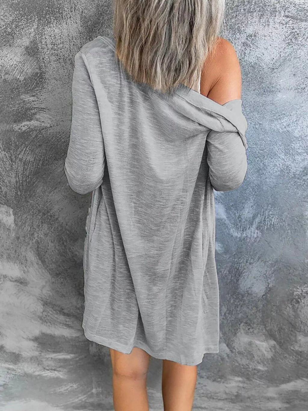 Full Size Lightweight Button-Up Cardigan Plus Size