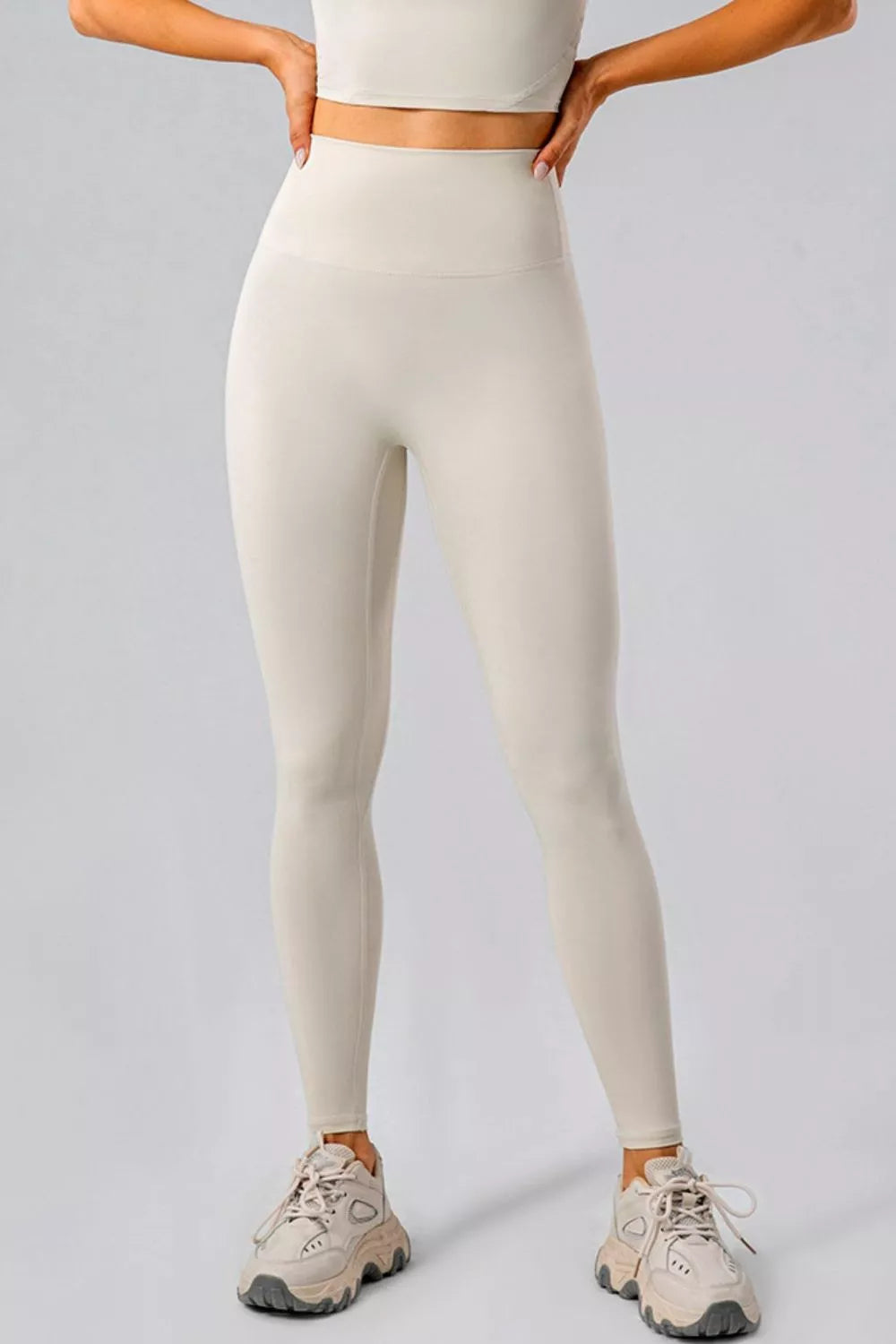 High-Waisted Seamless Active Leggings