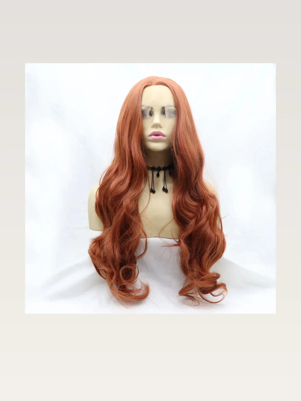 13x3 Inch Lace Front Synthetic Wig, Long Wavy 24 Inch, 130% Density