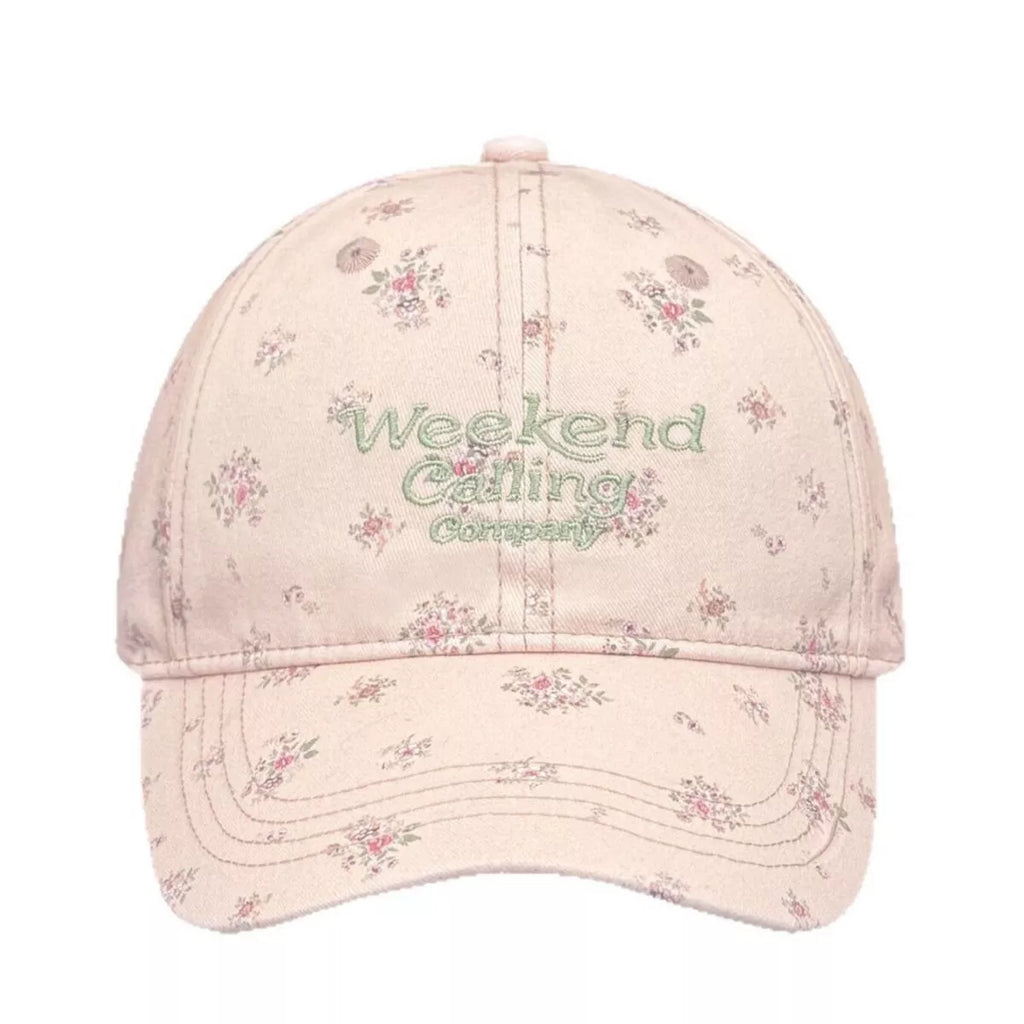 Floral Print Baseball Cap
