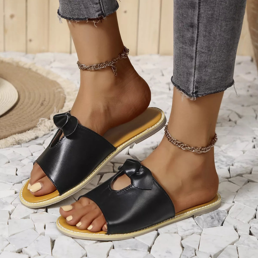 Open Toe Flats Sandals