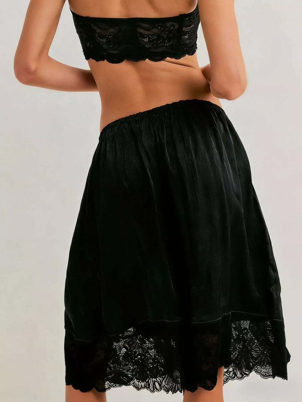 Lace Trimmed Shorts