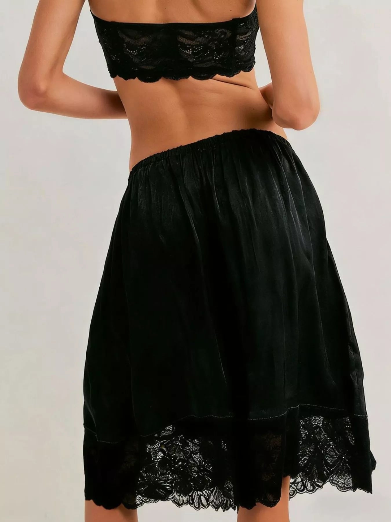 Lace Trimmed Shorts