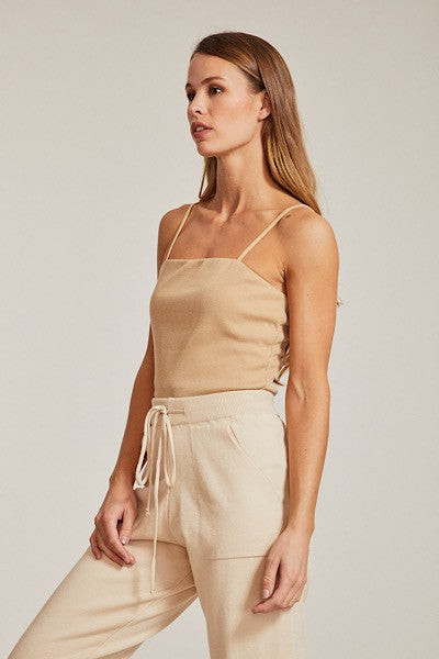 Rib knit bodysuit