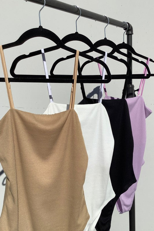 Rib knit bodysuit
