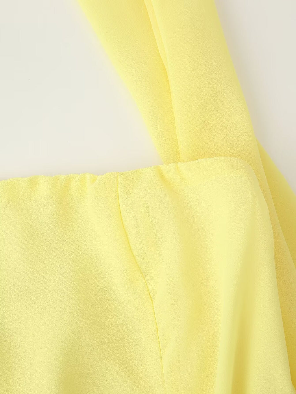 Dinner Court Tube Top Ribbon Dress Women Summer Loose Waist Slimming Long Solid Color Dress Women