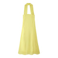 Dinner Court Tube Top Ribbon Dress Women Summer Loose Waist Slimming Long Solid Color Dress Women