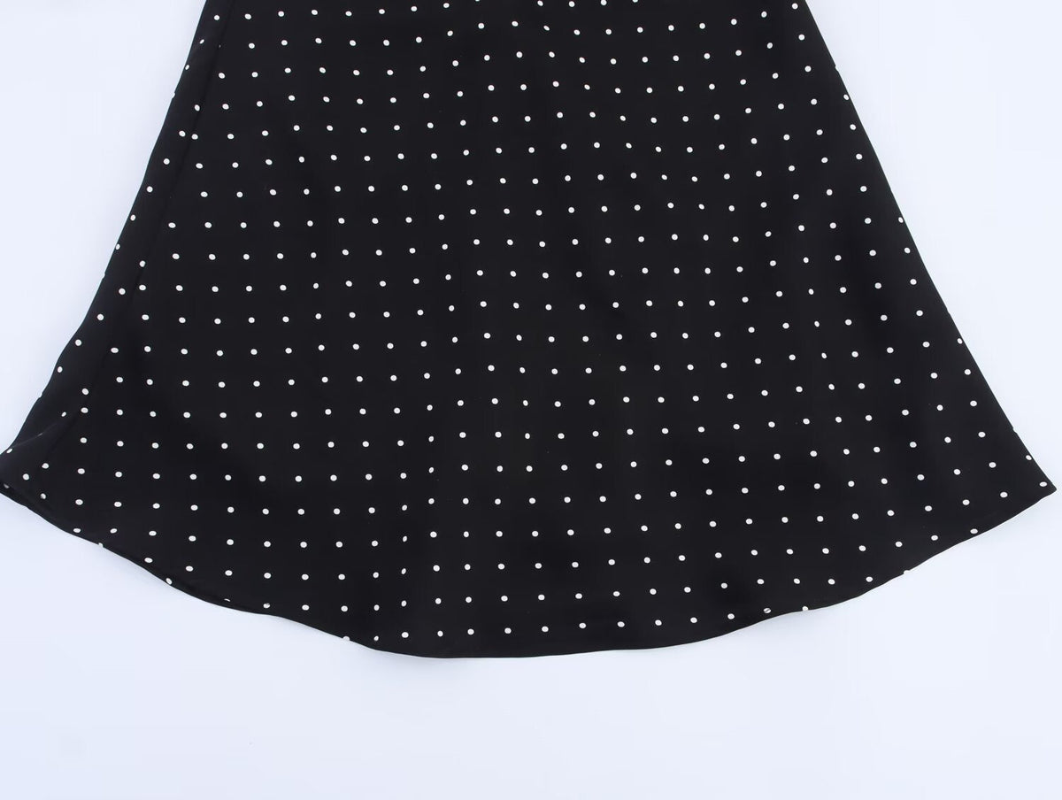 Women Clothing Summer Elegant Deep V Plunge neck High Waist A line Dress