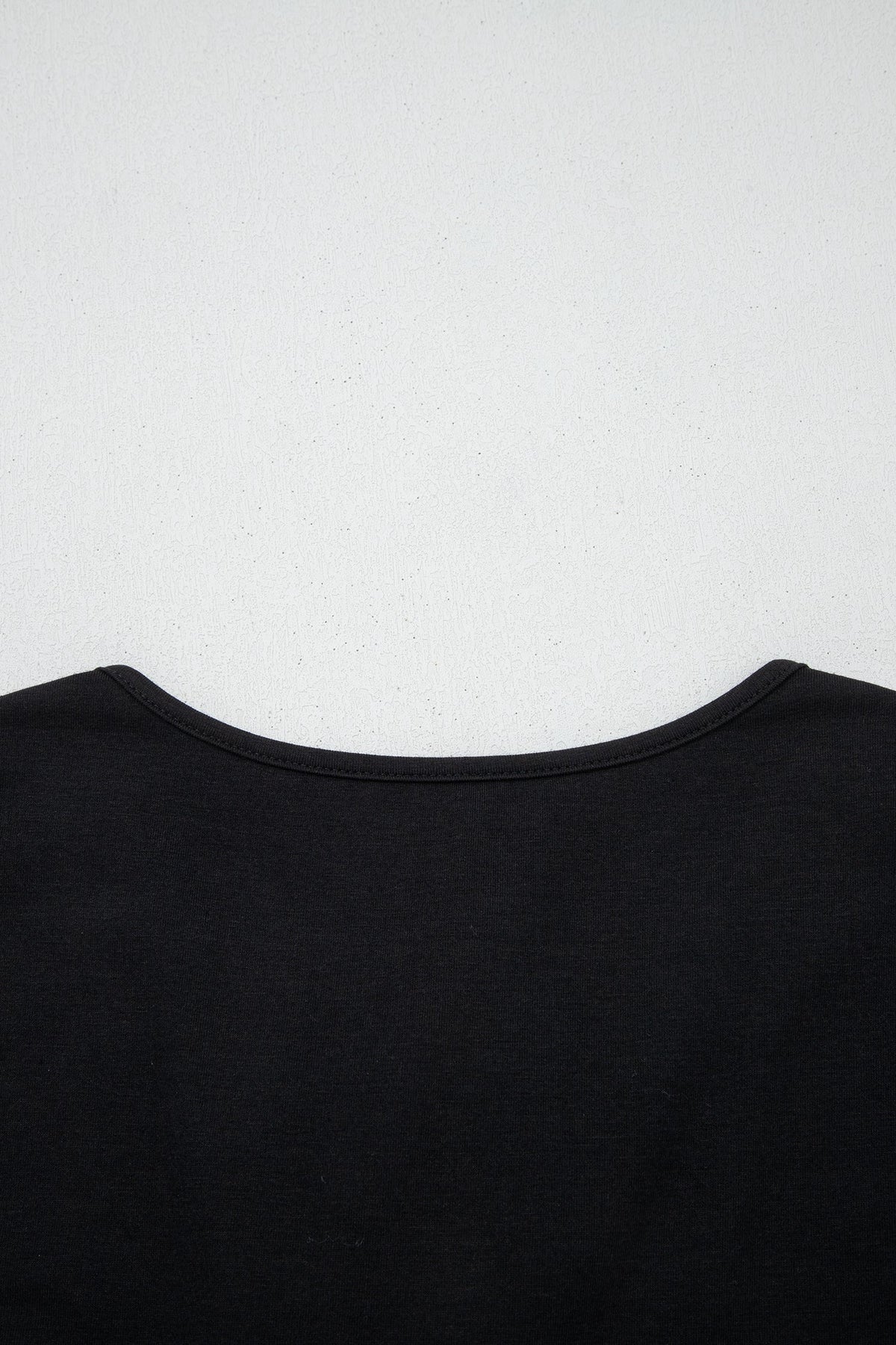 Plus Size Solid Bow-Tie Peplum Tank Top