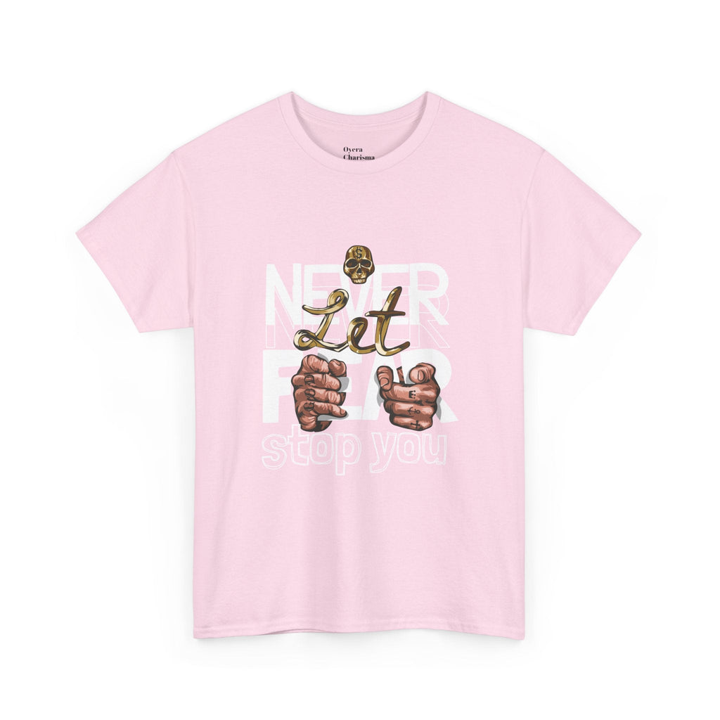 Never Give Up Heavy Cotton Tee