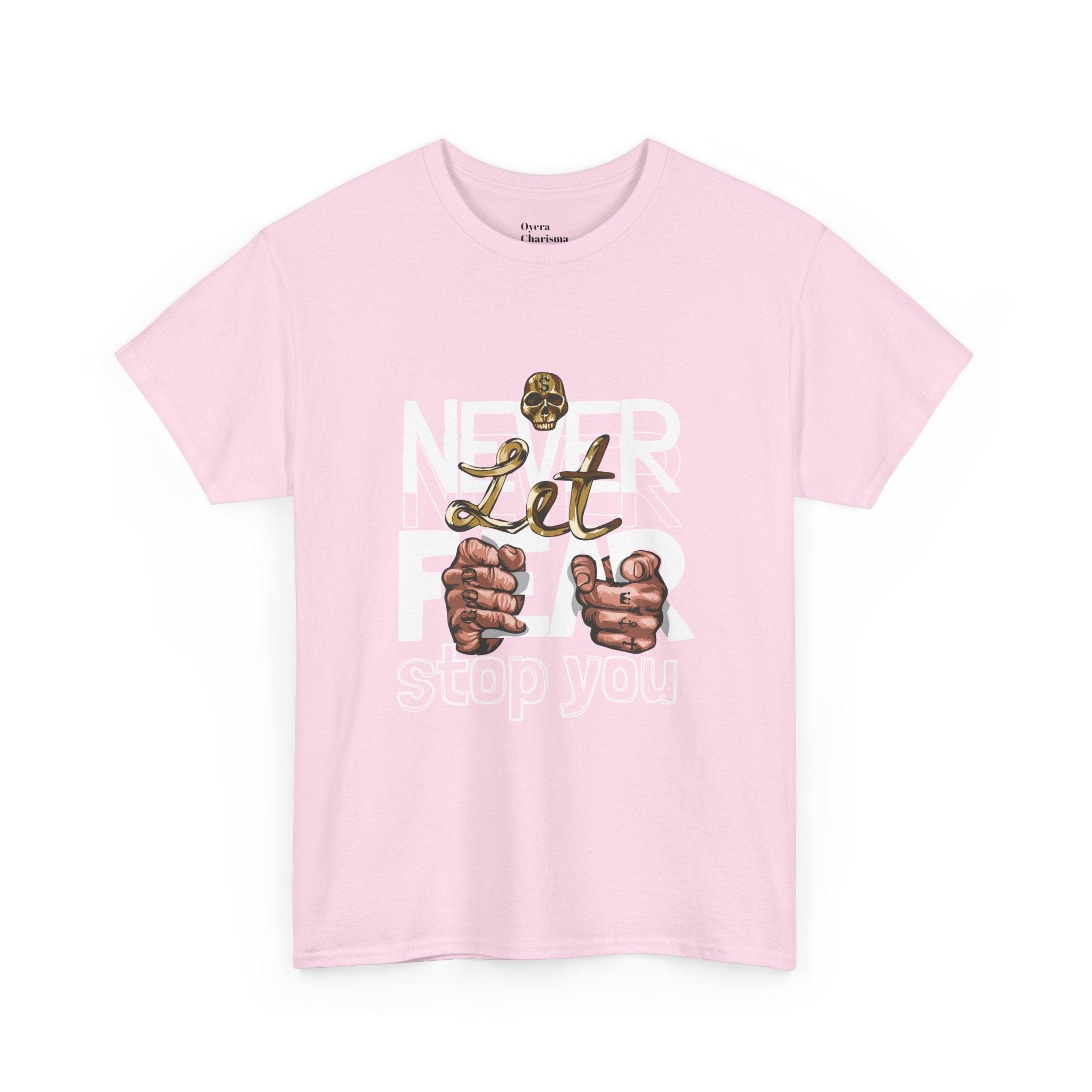 Never Give Up Heavy Cotton Tee