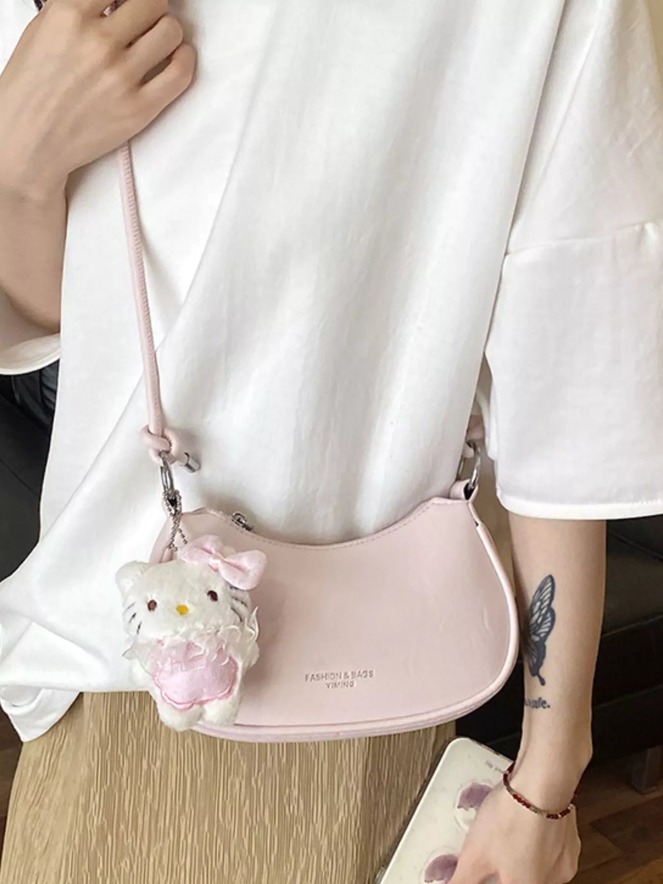 Knot Strap Crossbody Bag