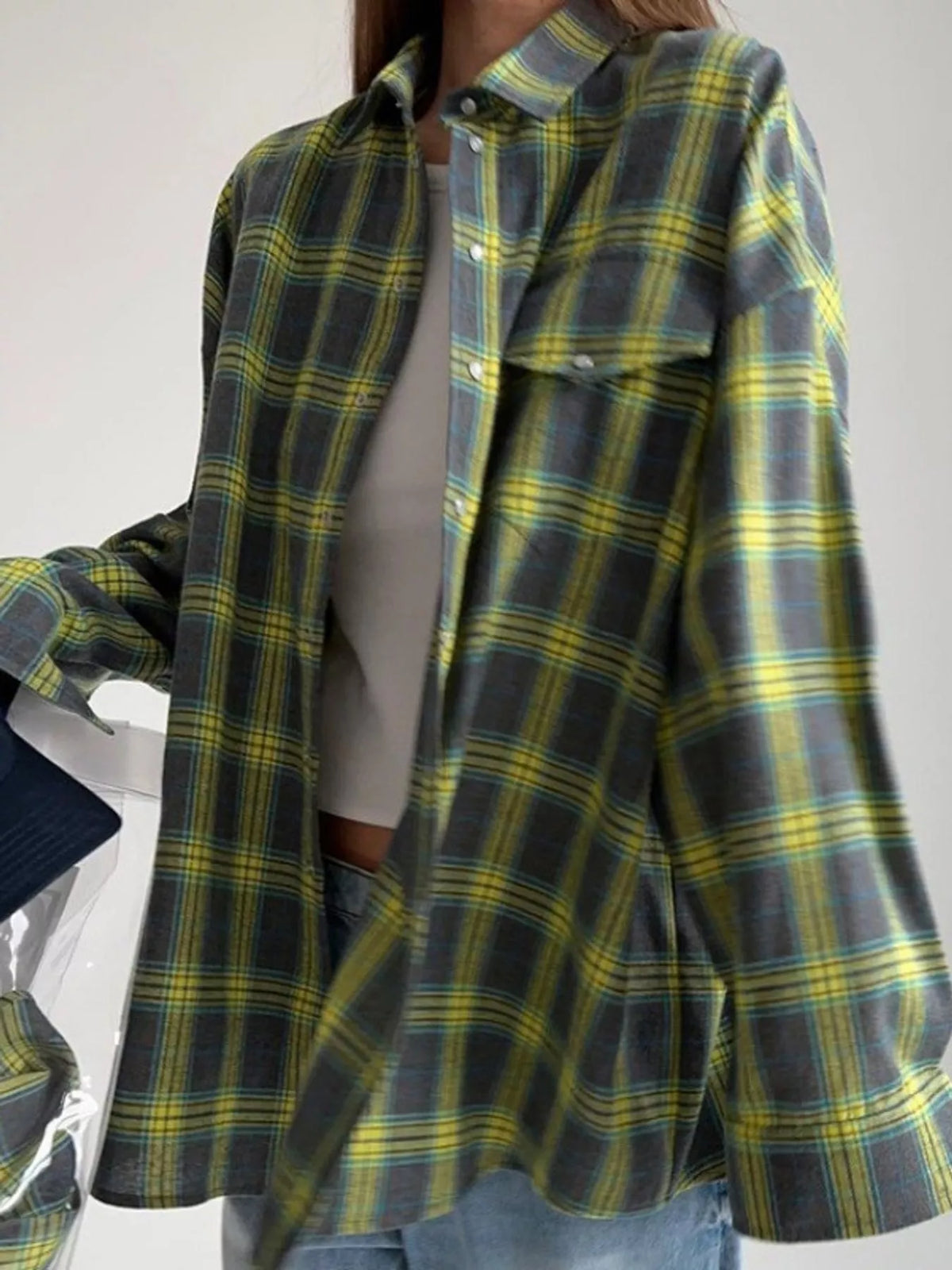Plaid Button Up Shirt