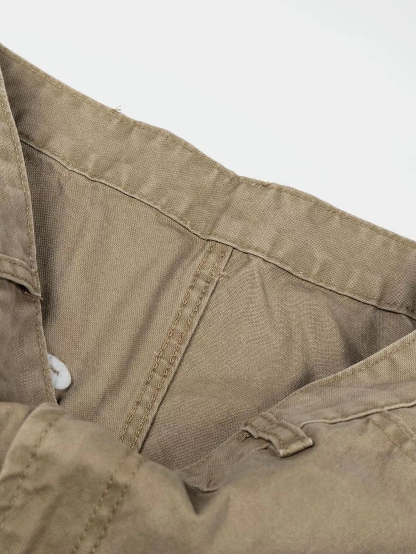 Men's Patchwork Wide-Leg Cargo Pants