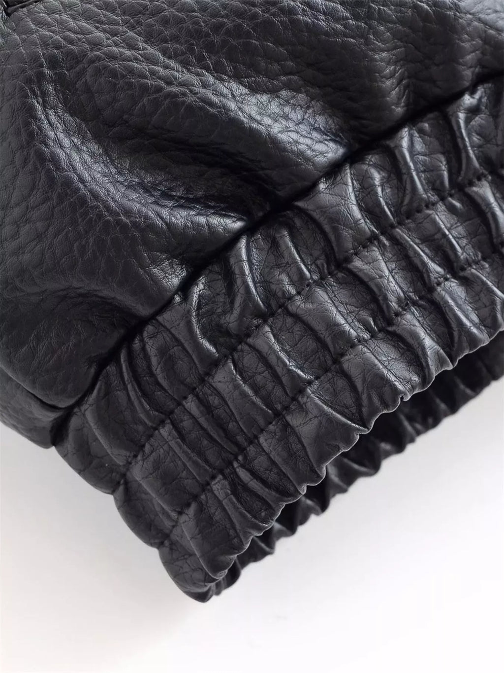 Asymmetrical Faux Leather Moto Jacket