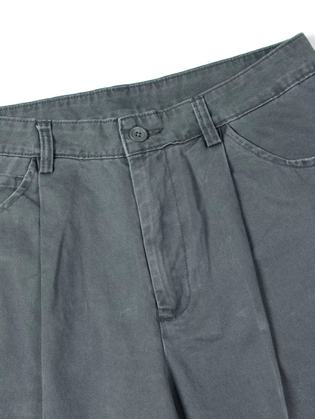 Men's Wide Leg Pleated Pants
