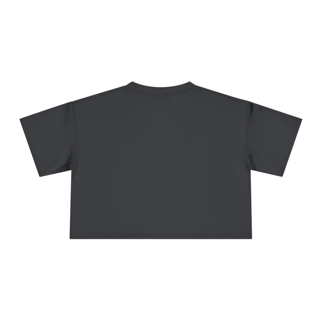 Moon Tribe Crop Tee — Celestial Women's Graphic Shirt