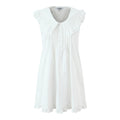 Women Clothing Sweet Sleeveless Ruffled V neck Dress