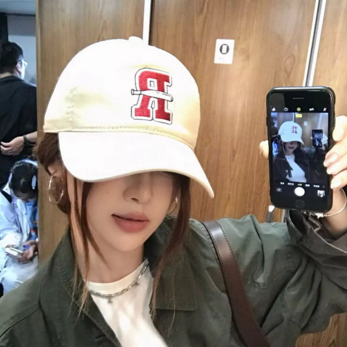 Letter Embroidered Classic Baseball Cap