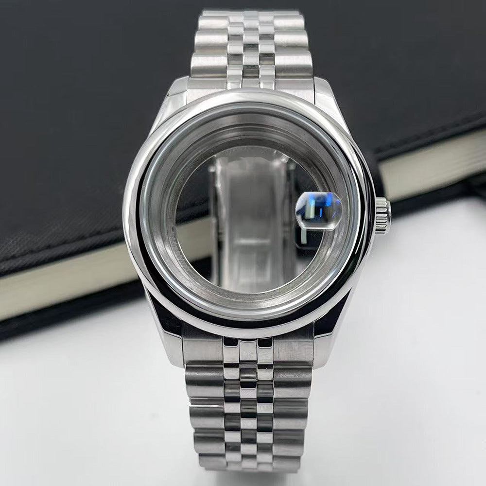 Watch Case Movement Sapphire Crystal